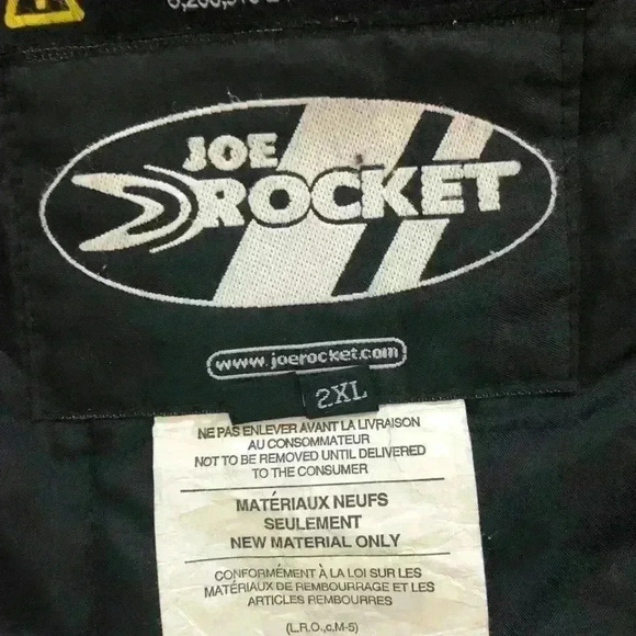 Joe Rocket touring Motorcyckle Riding jacket Sz XXL - Picture 4 of 6